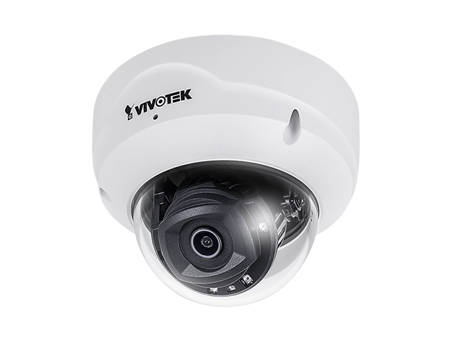 Vivotek FD9189-H-V2 5MP Night Vision Indoor Dome IP Security Camera, 2.8mm Fixed Lens