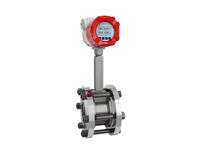Supmea SUP-LUGB Vortex flowmeter wafer installation