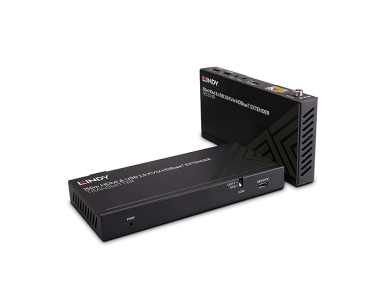Lindy 150m Cat.6 HDMI 4K60, USB 2.0 & IR HDBaseT KVM Extender