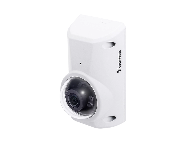 Vivotek CC9380-HV 5MP H.265 Anti-Ligature Outdoor Fisheye IP Security Camera with Built-in Microphone