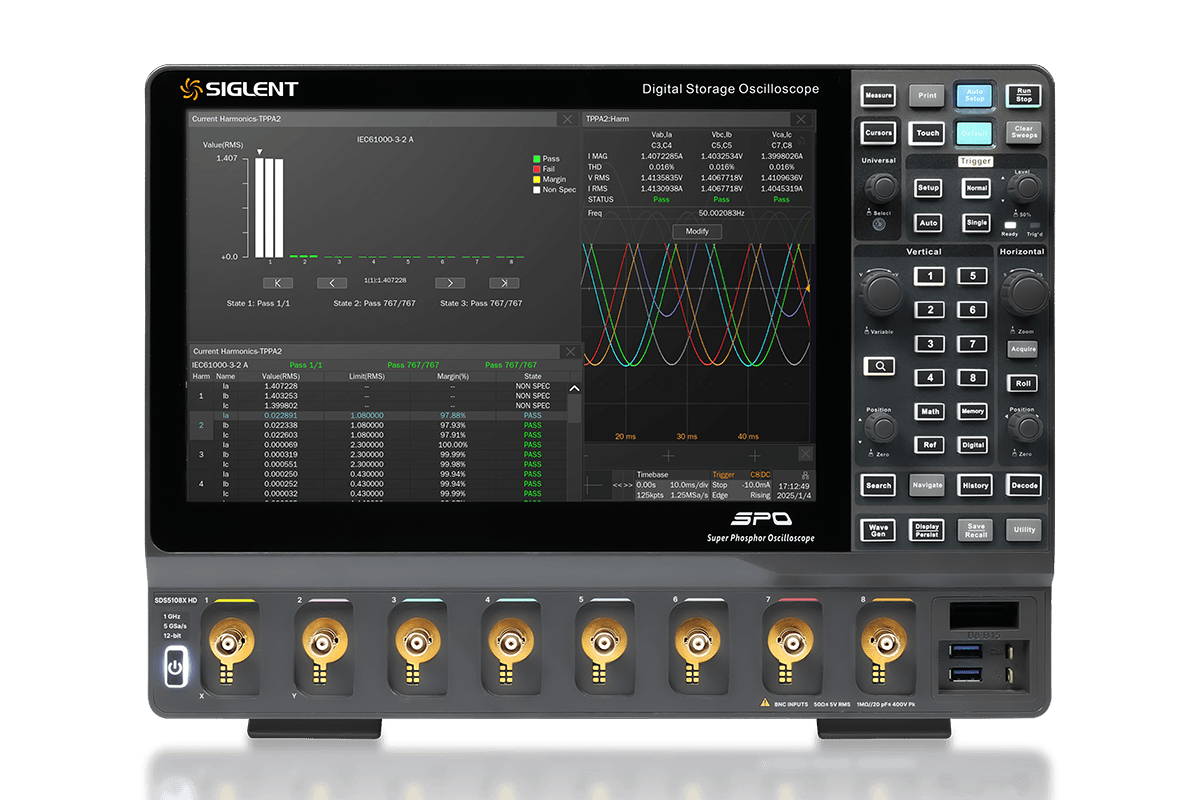 Siglent SDS5000X HD Digital Storage Oscilloscope