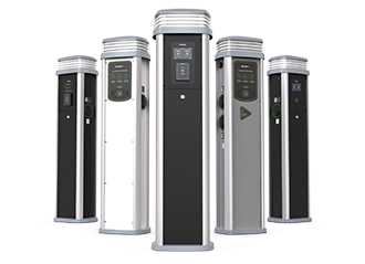 Rolec QUANTUM Intelligent EV charging pedestal