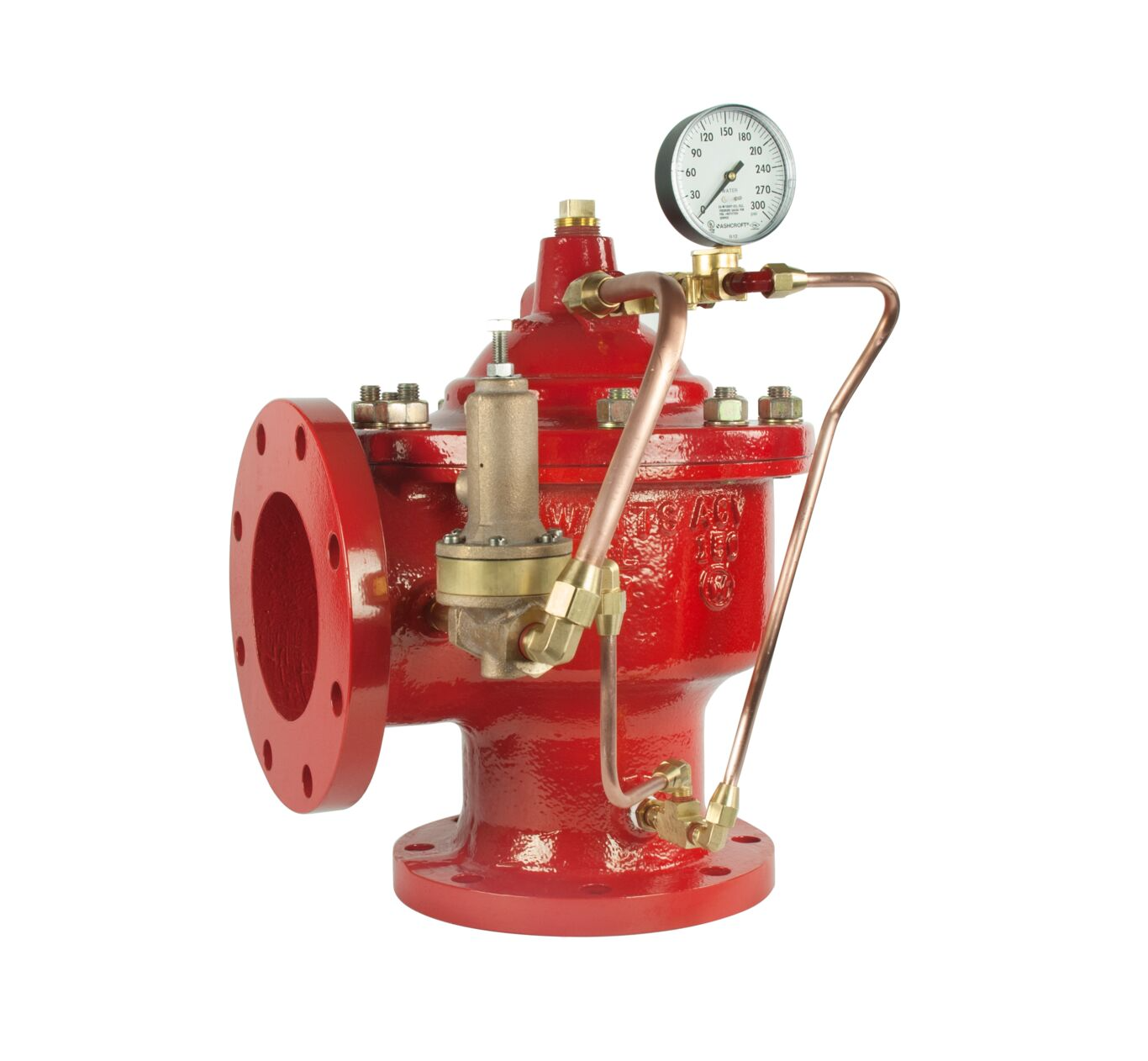 Watts 1116FM Fire Pump Relief Valve - Angle Pattern