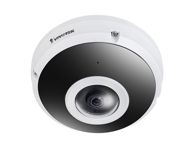 Vivotek FE9391-EHV-v2 12MP 4K Outdoor Fisheye IP Security Camera, 360 degree surround view