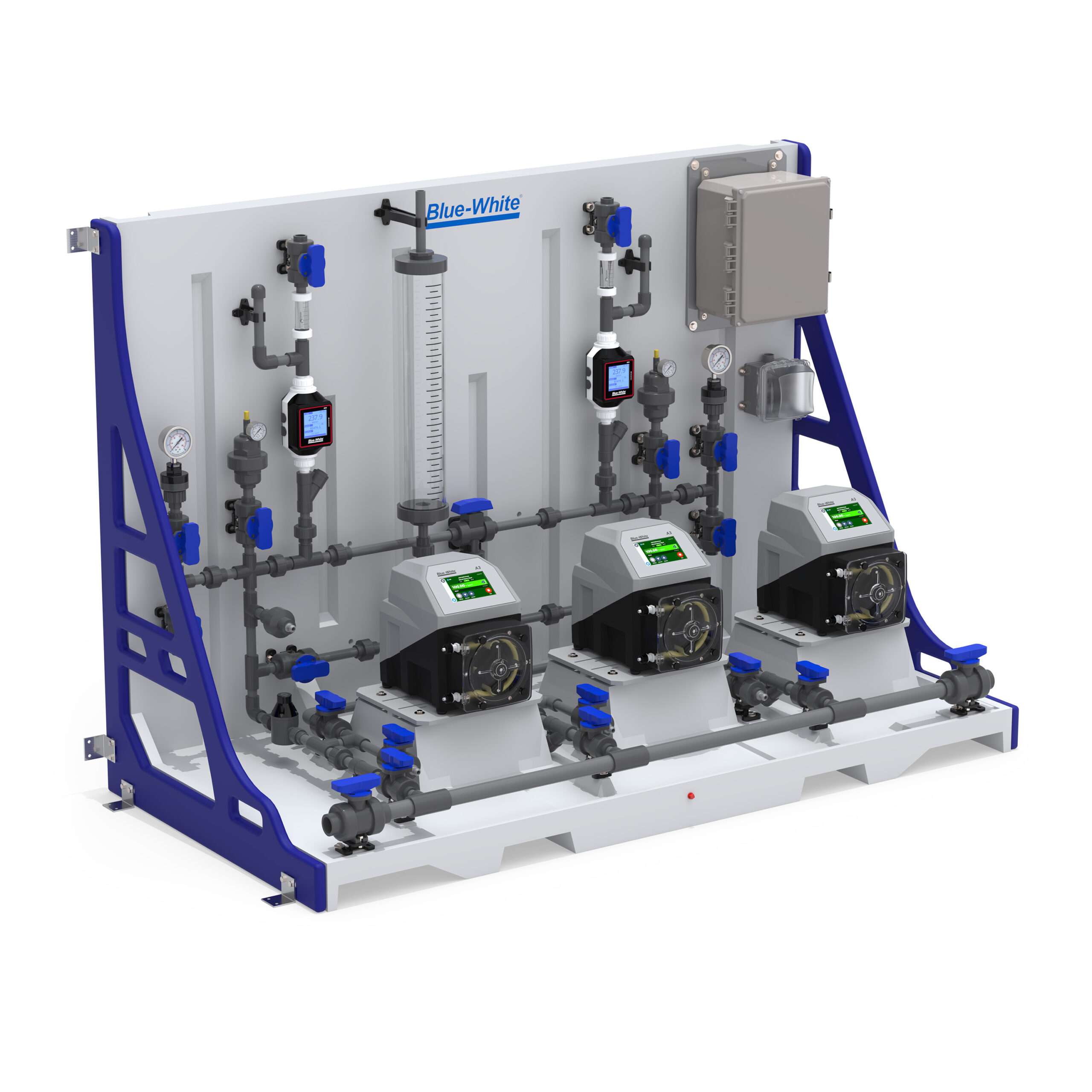 CFPS-3 CHEM-FEED® Plastic Triplex Skid System