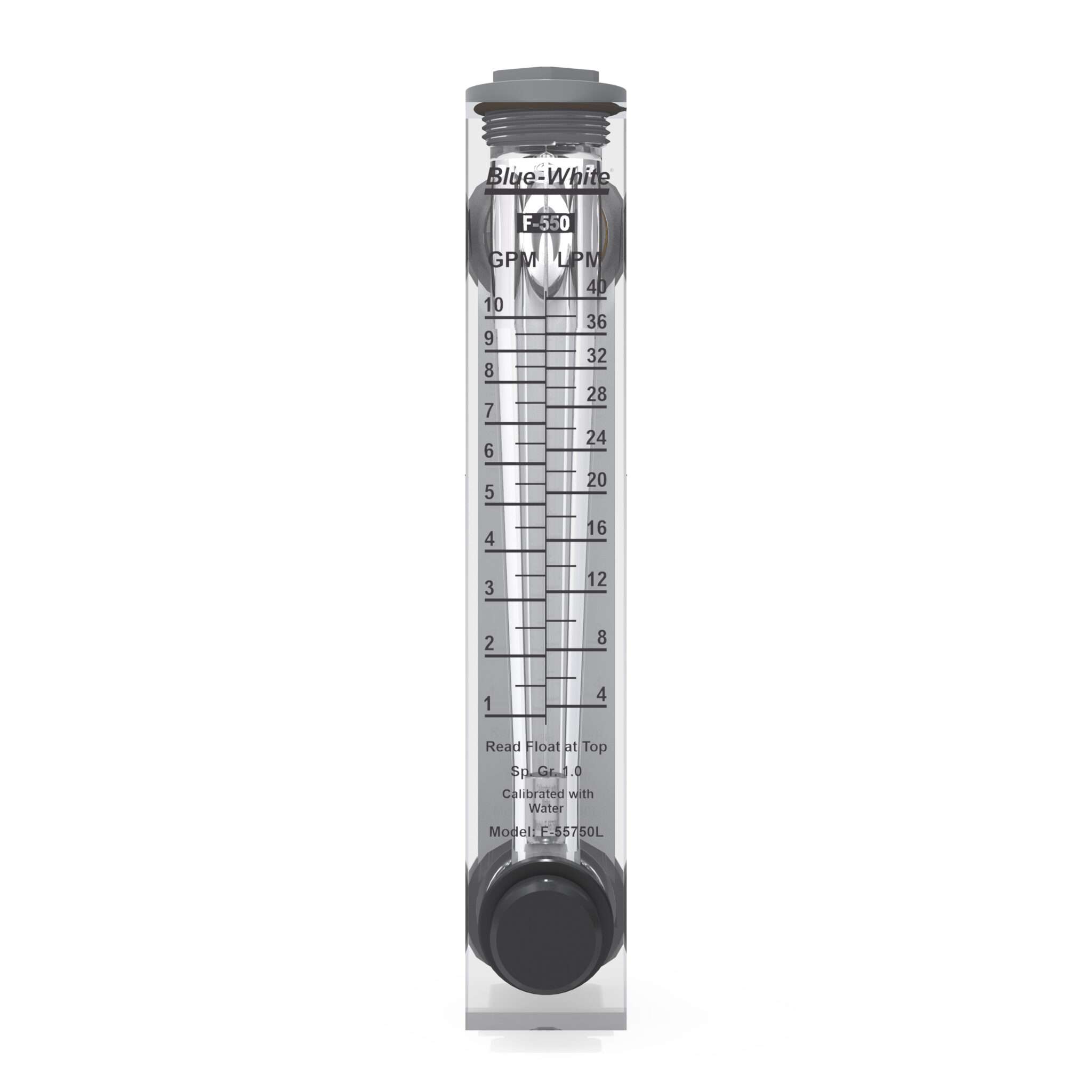 F-550 Acrylic Flow Meter