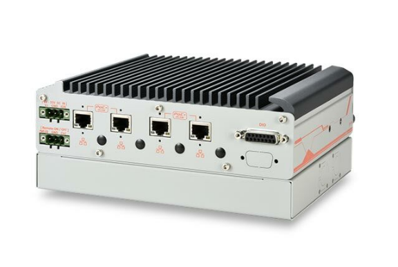 Nuvo-2600 Intel Elkhart Lake Atom x6425E Fanless Computer with PoE+ and Ignition Options