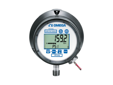 Omega Advanced Digital Pressure Gauge with Output and Alarms