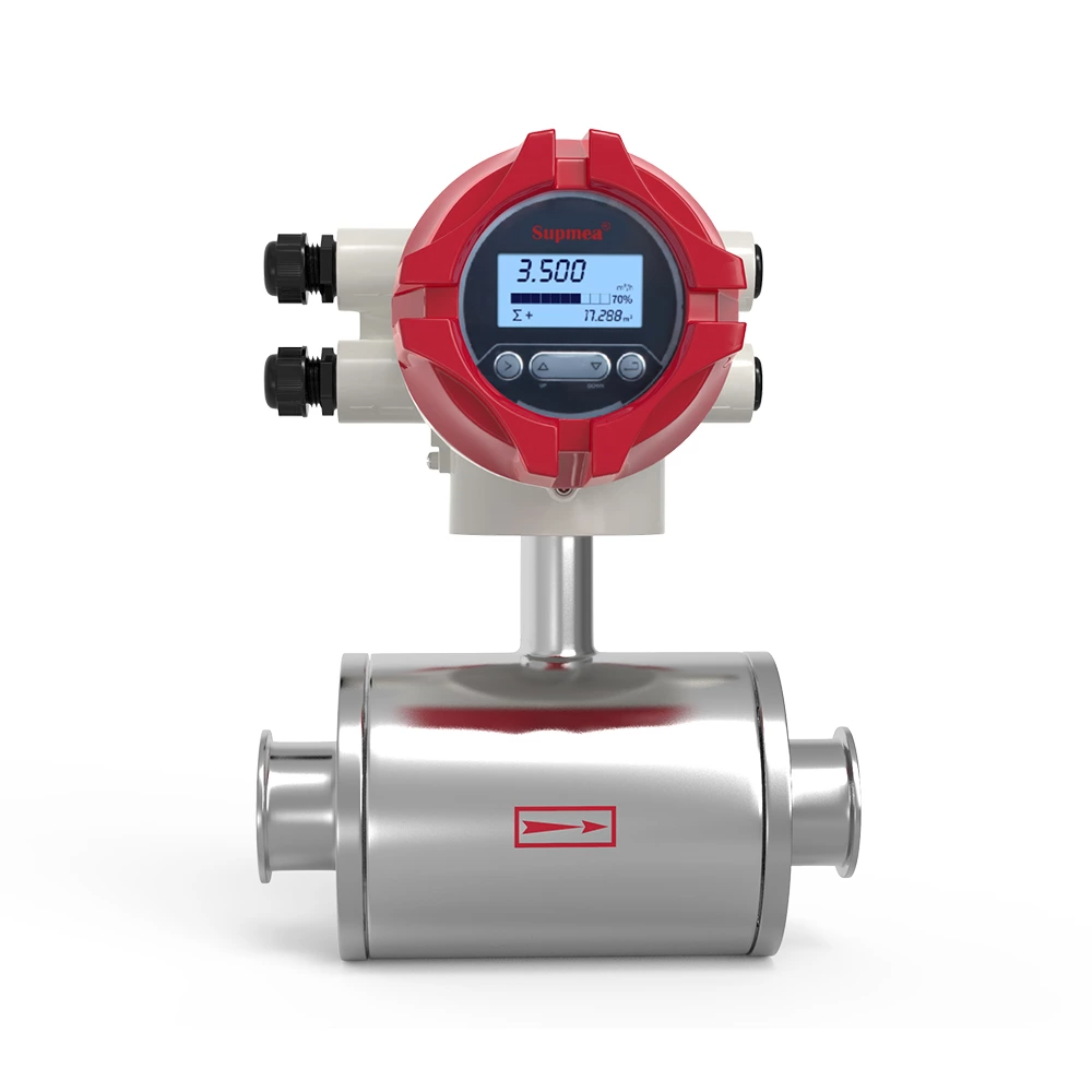 Supmea SUP-LDG Sanitary electromagnetic flowmeter for food processing