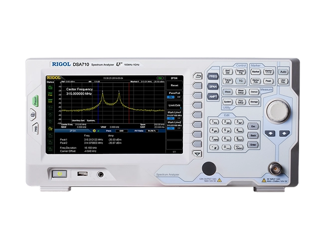 Spectrum Ａnalyzers DSA700 Series