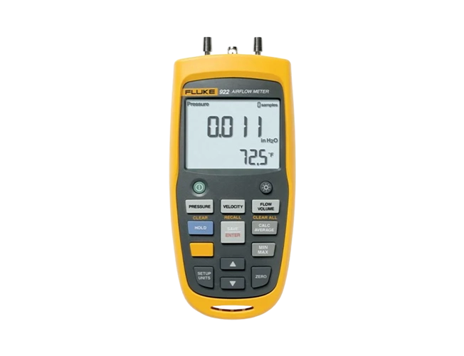 Fluke 922 Airflow Meter/Micromanometer